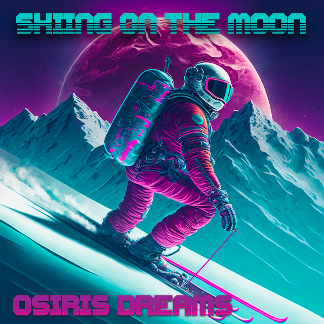 OSIRIS DREAMS - Skiing on the Moon album cover